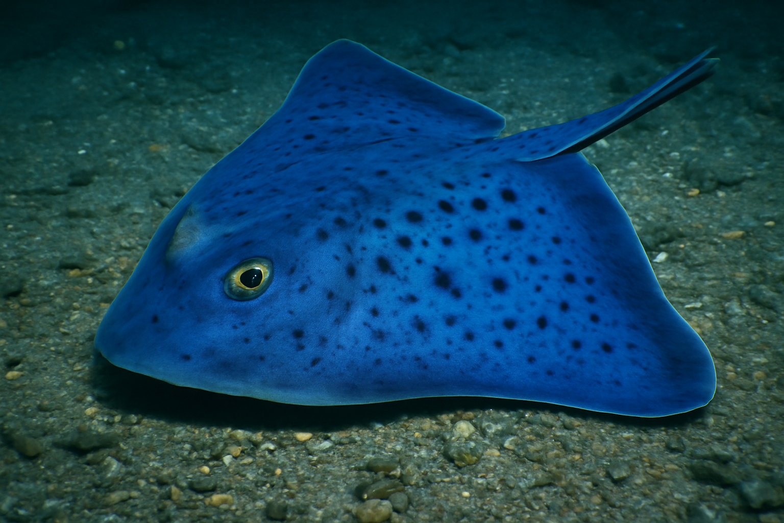 Blue skate