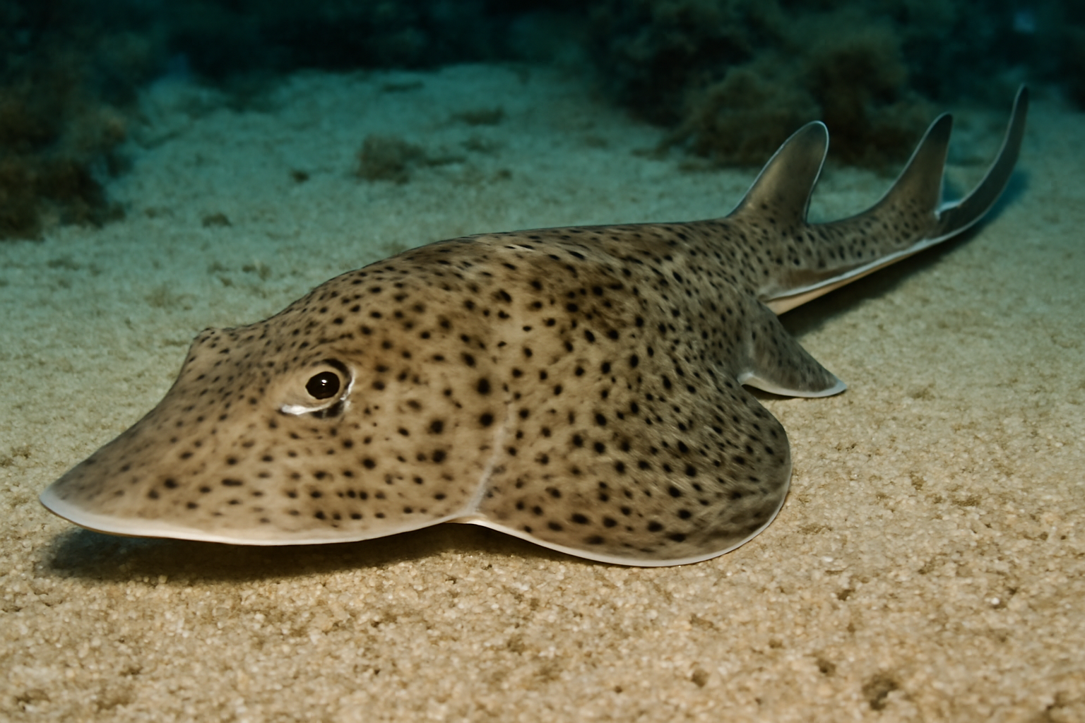 Freckled Guitarfish