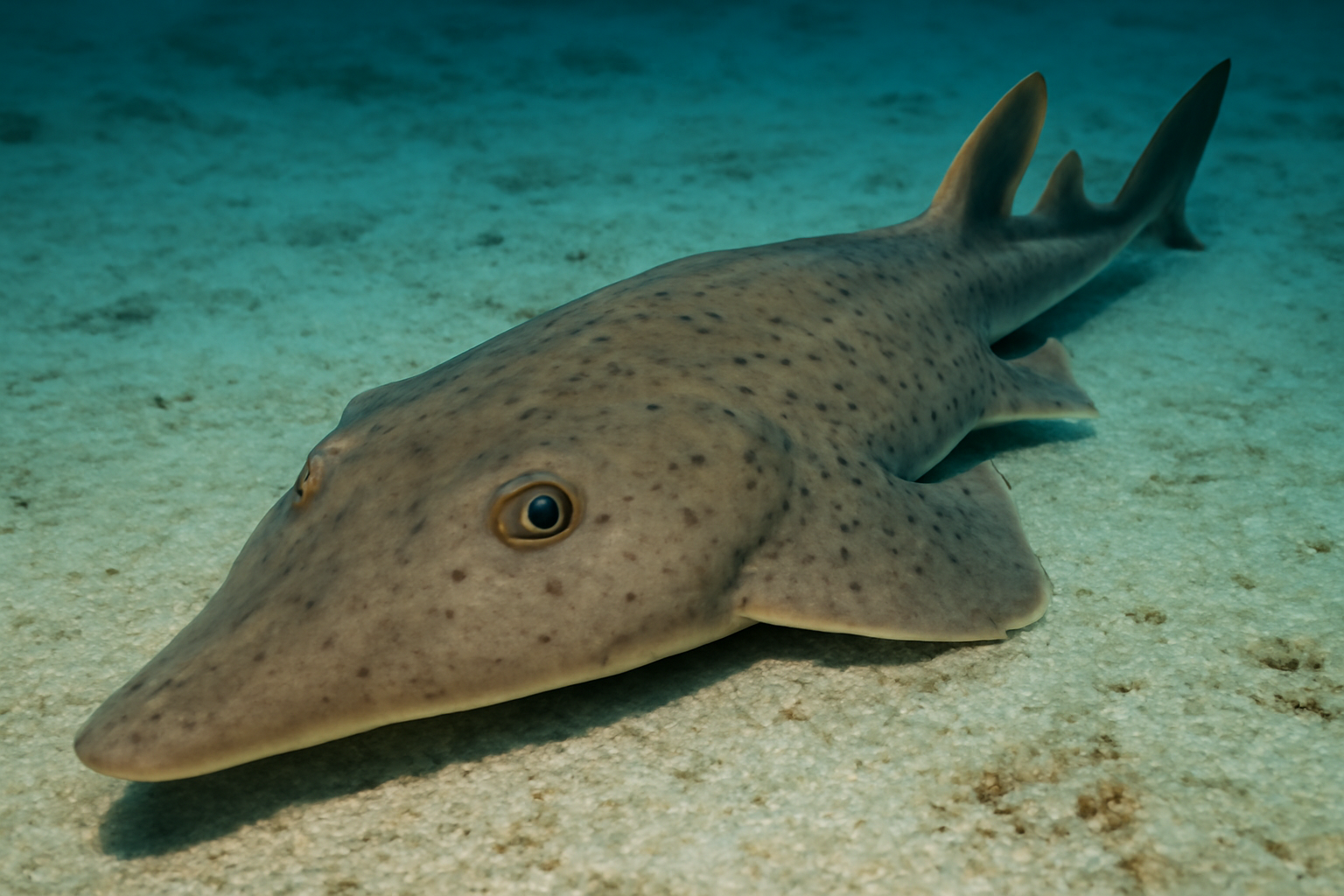 Clubnose Guitarfish