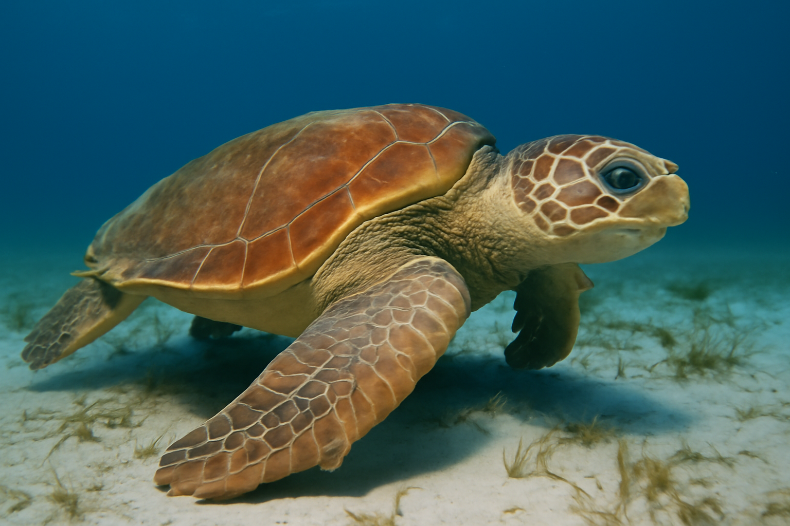Loggerhead sea turtle