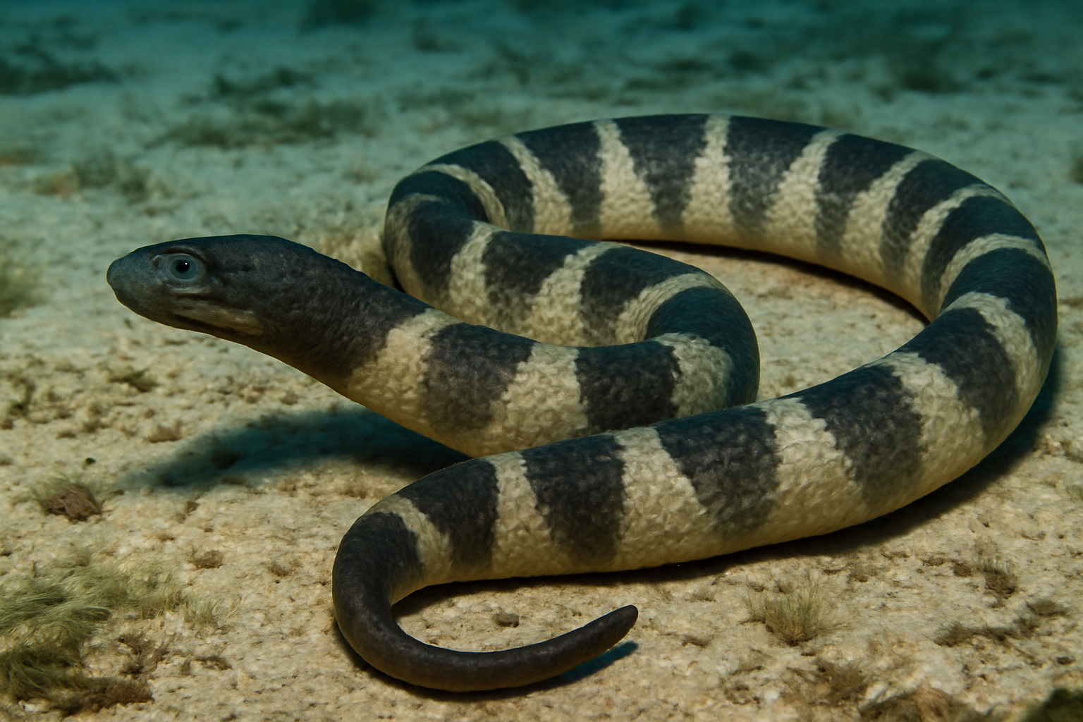 Shorthead Seasnake