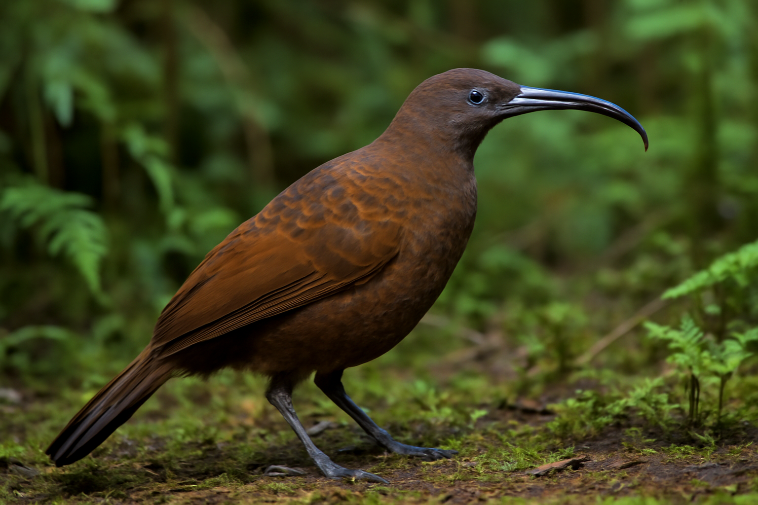 Brown Sicklebill