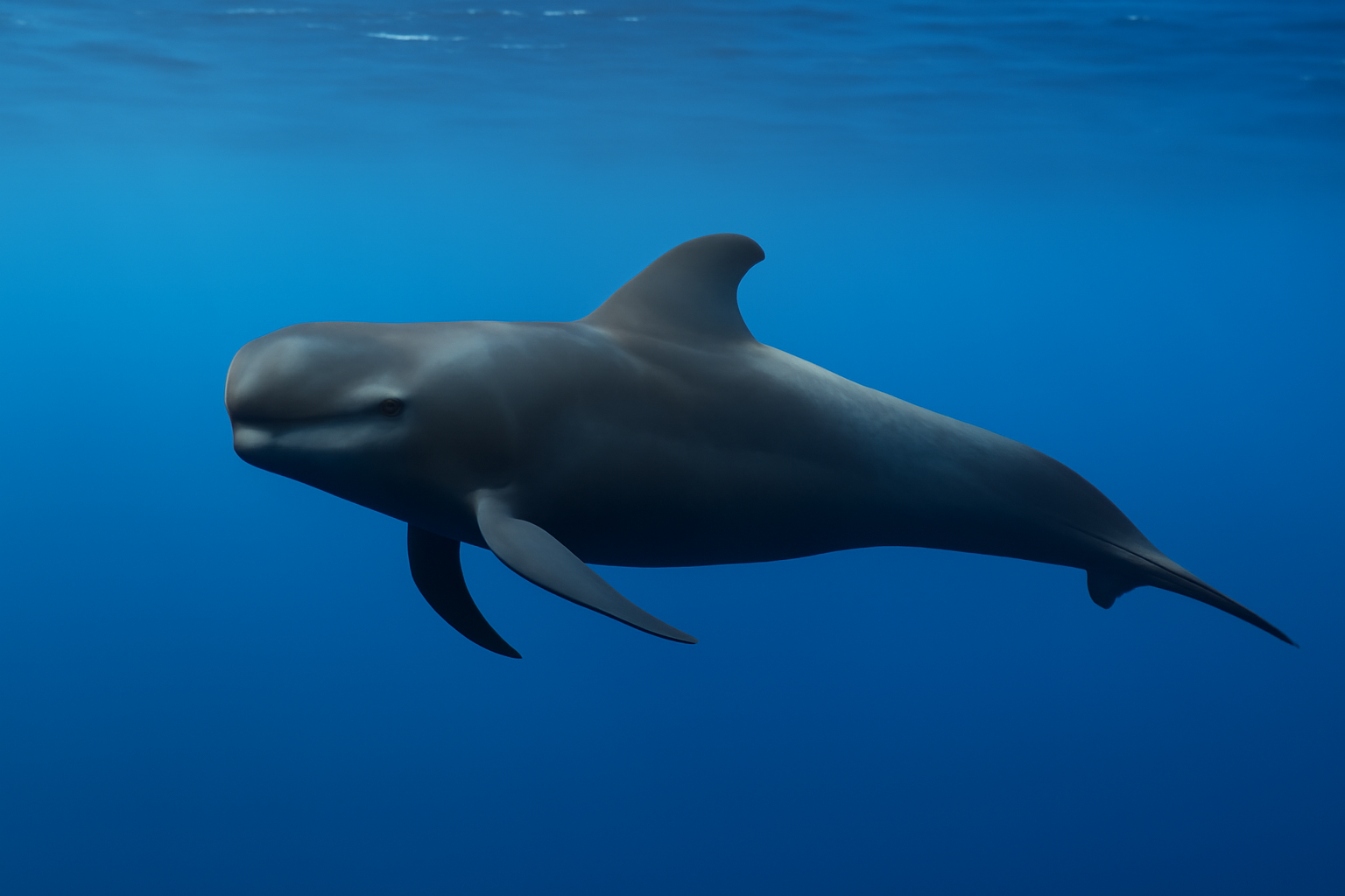 Long-finned pilot whale