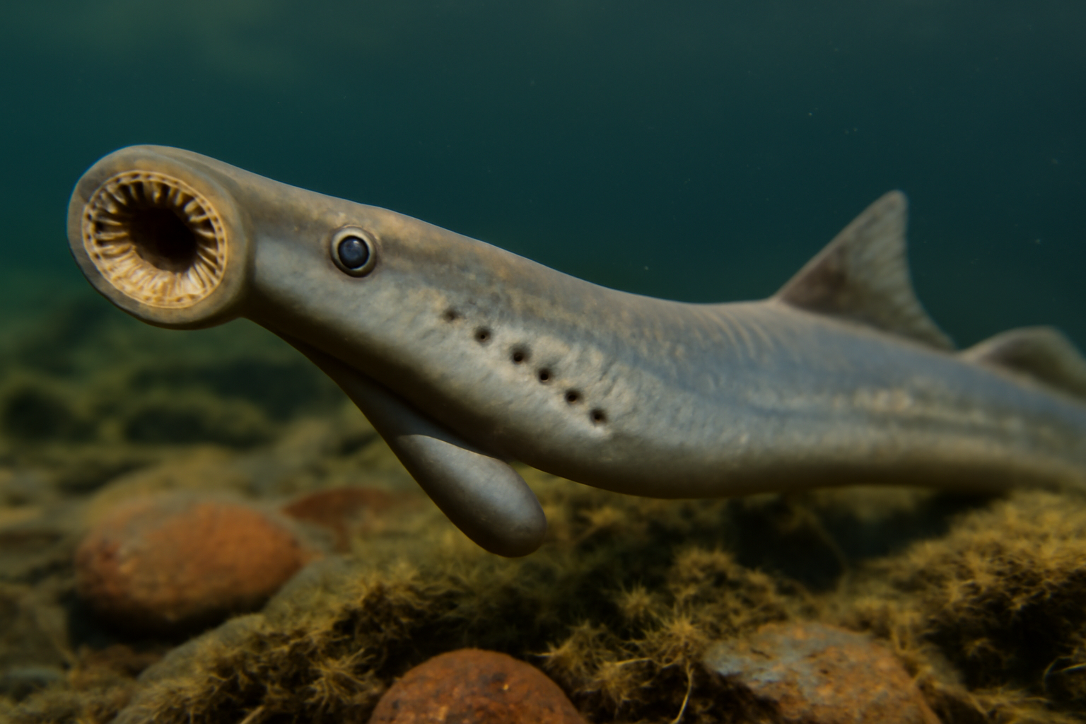 Pouched Lamprey