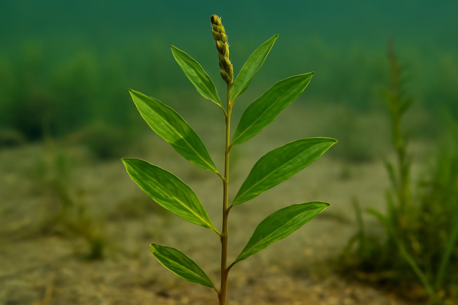 Flat-stalked pondweed