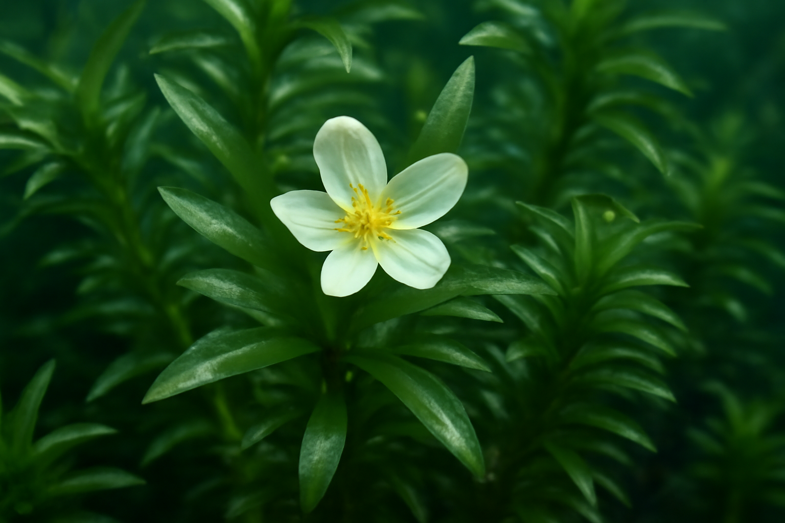 Large-flowered Waterweed