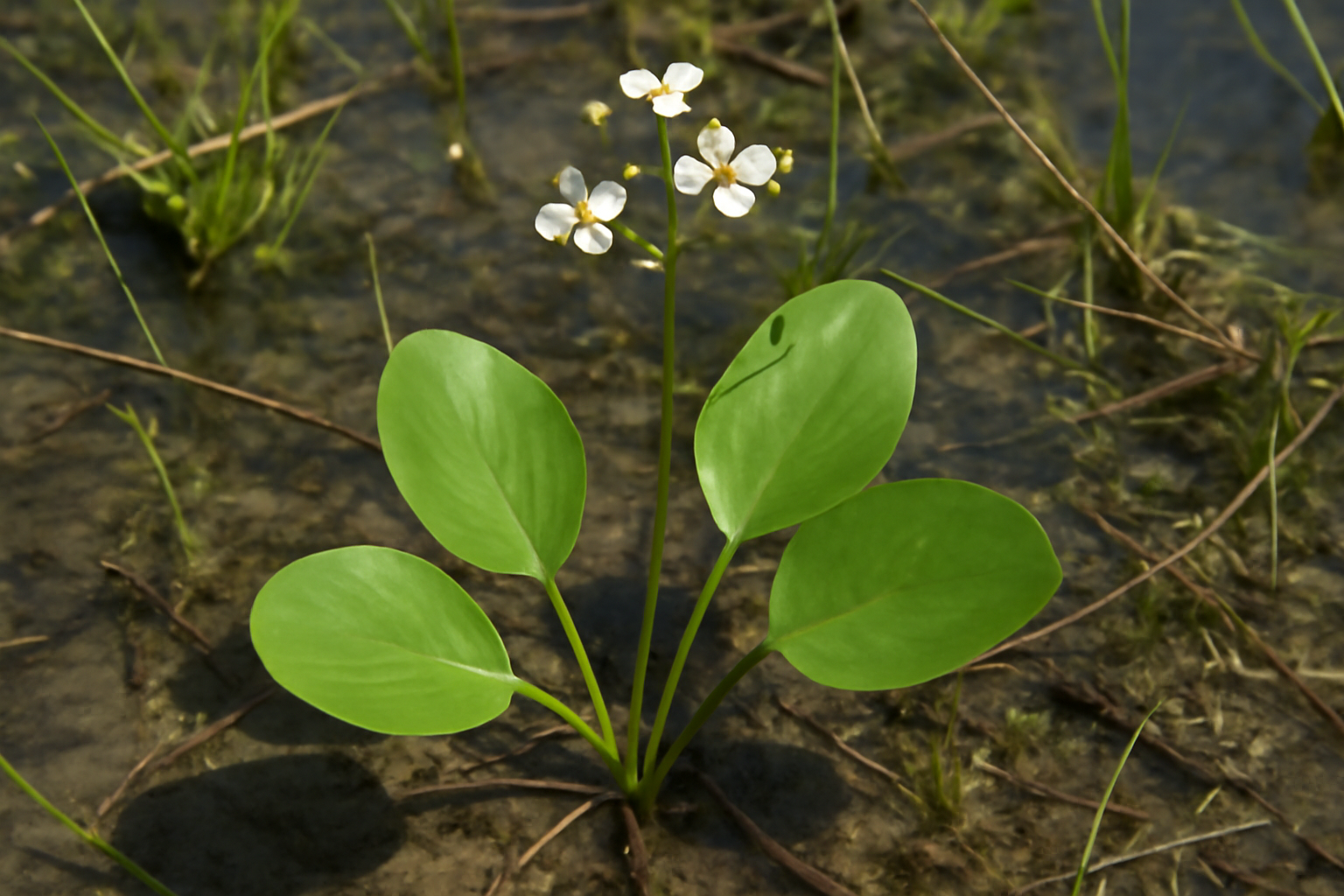 Oval-leaf waterplantain