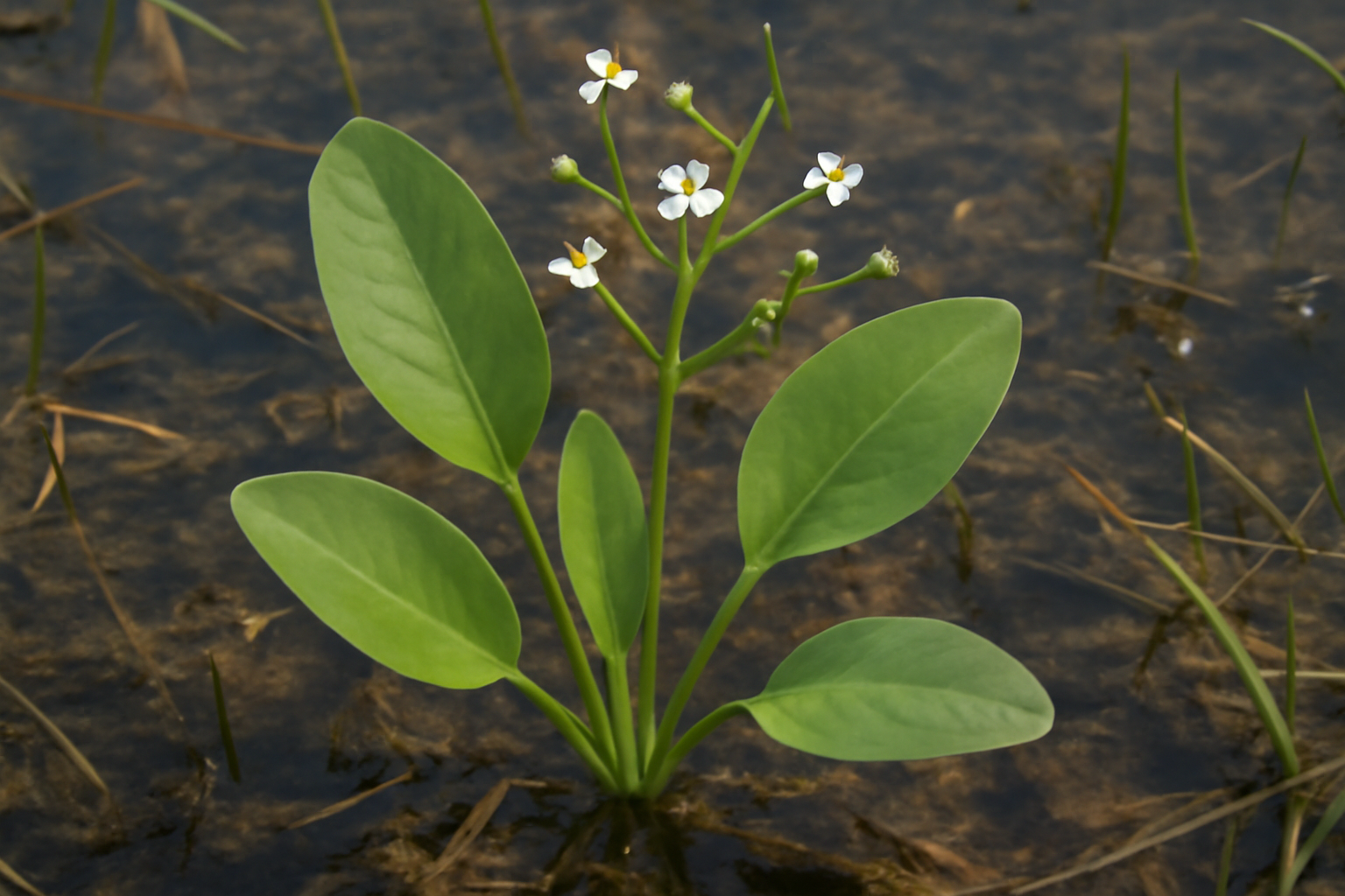 Broad-leaf waterplantain
