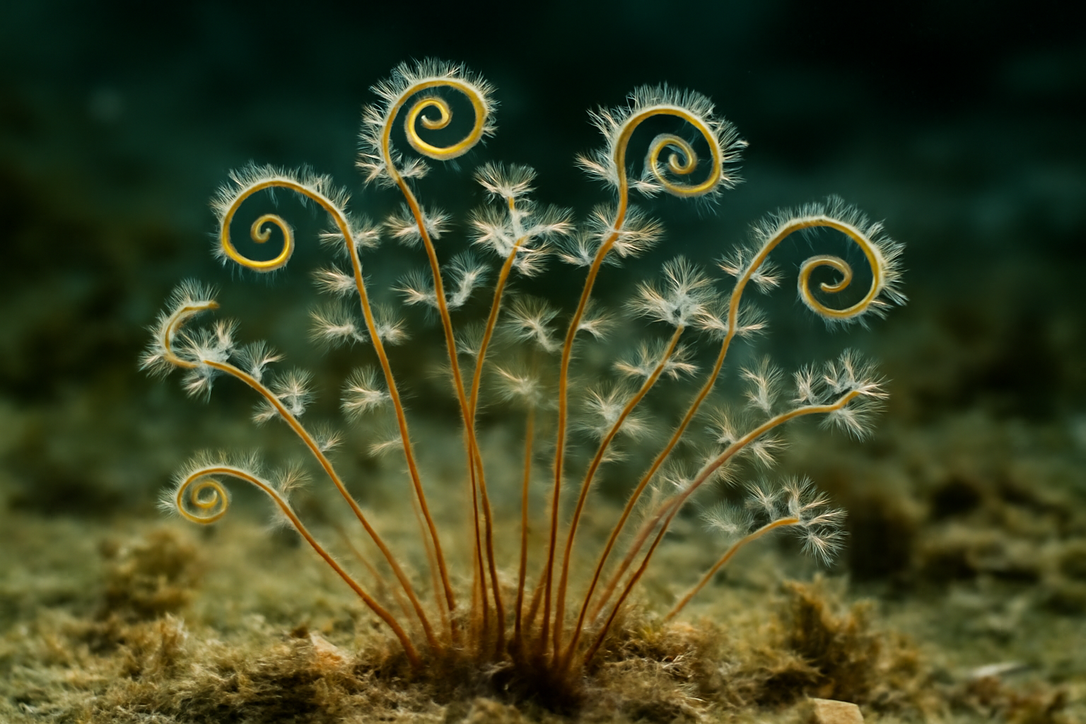 Spiral-Branched Hydroids