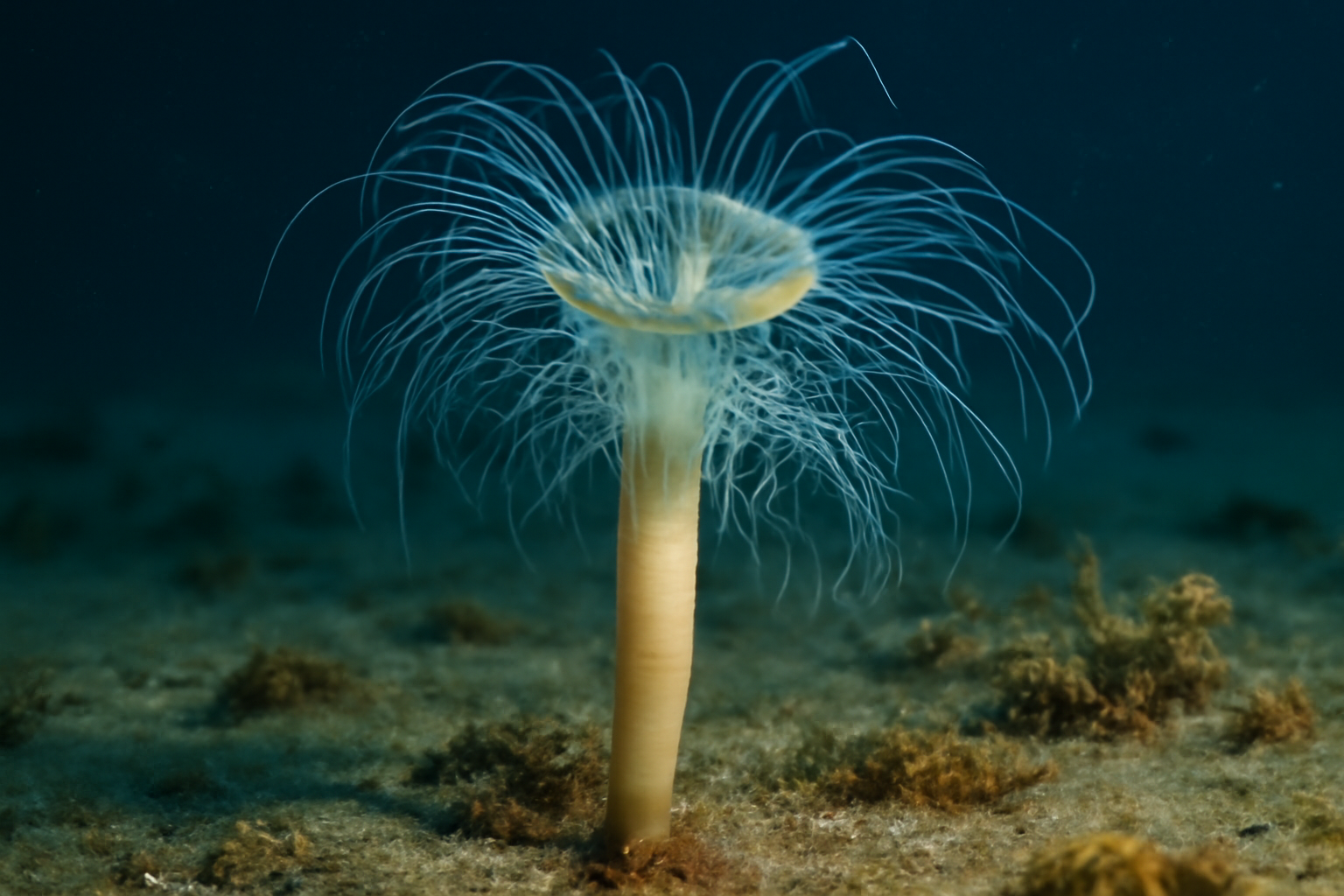 Tube-dwelling Jellyfish