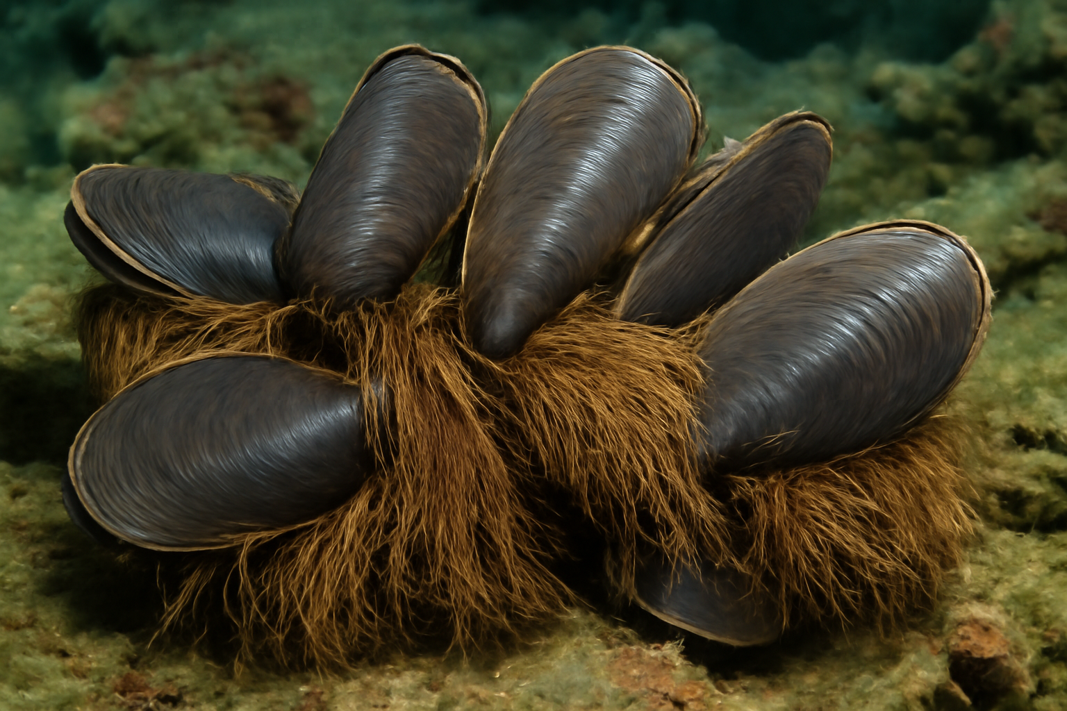 Beard Mussels